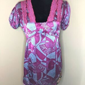 Custo Silk dress/top size 38